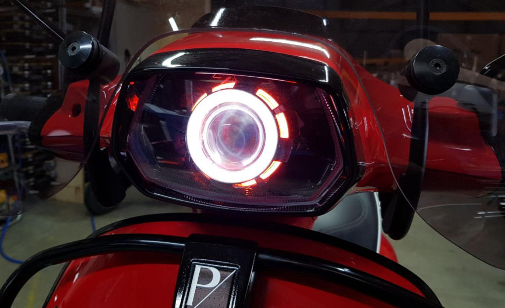 vespa sprint pimpen angel eye 